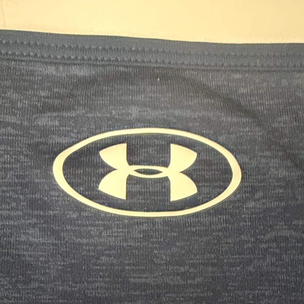 Under Armour The Tech Tank Dark Blue Athletic Tank Top Shirt 2022 - Picture 6 of 8